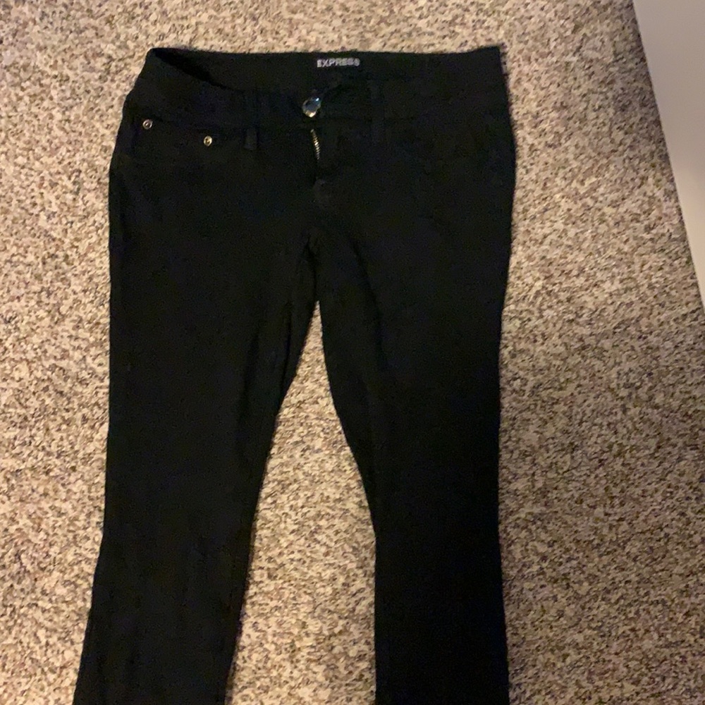 Express Black Dress Leggings